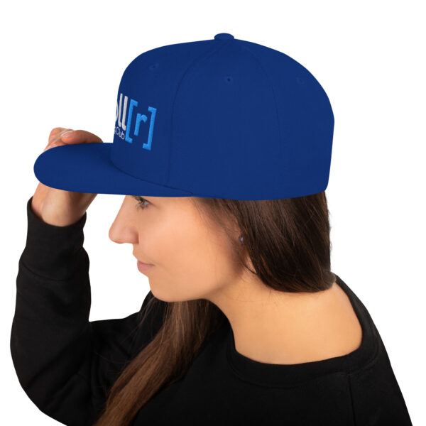 holy roll[r] cruising club BLUE DICE Hat - Image 9
