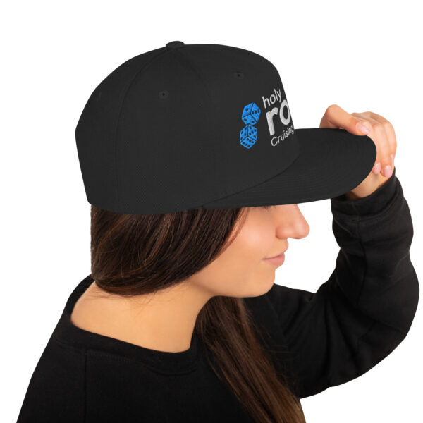 holy roll[r] cruising club BLUE DICE Hat - Image 15