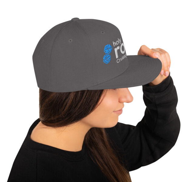 holy roll[r] cruising club BLUE DICE Hat - Image 27