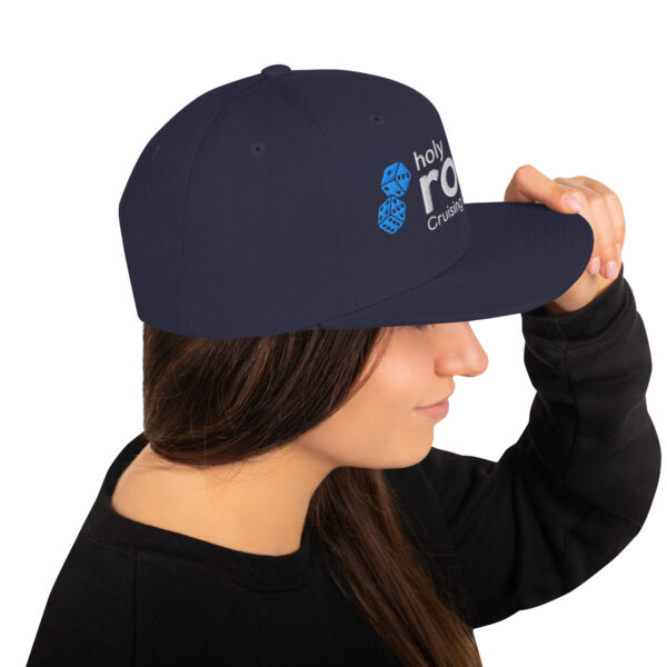 holy roll[r] cruising club BLUE DICE Hat - Image 24