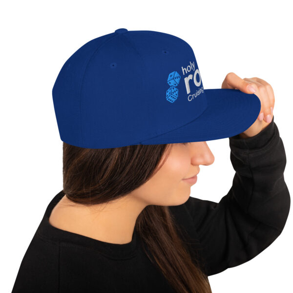 holy roll[r] cruising club BLUE DICE Hat - Image 44