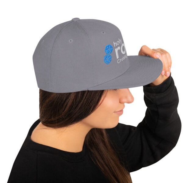 holy roll[r] cruising club BLUE DICE Hat - Image 30