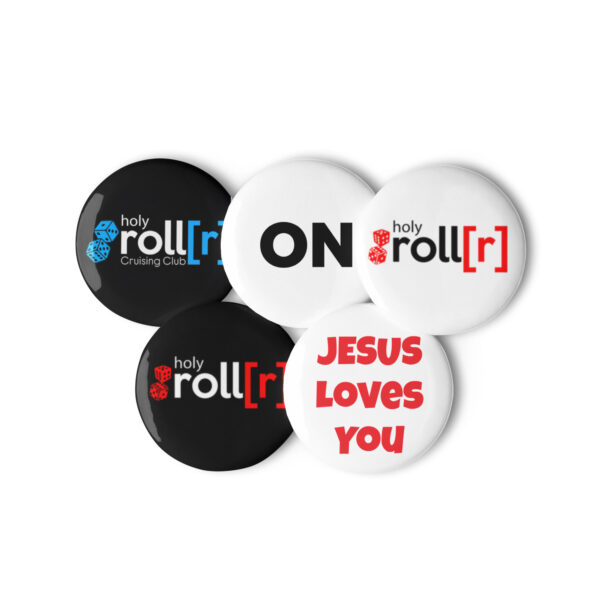 Set of pin buttons - Image 5
