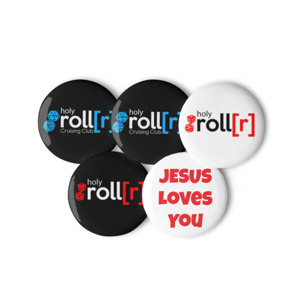 Set of pin buttons - Image 7