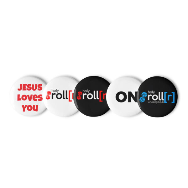 Set of pin buttons - Image 4