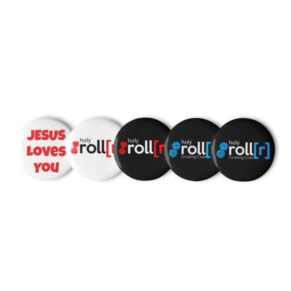 Set of pin buttons - Image 13