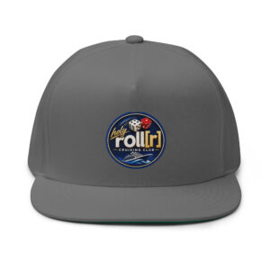 Logo Flat Bill Cap